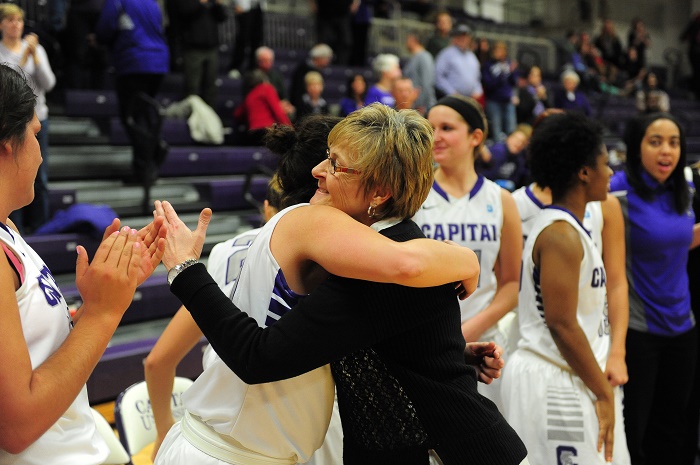 Coach Dixie Jeffers builds on Capital’s tradition of success with 600 career wins