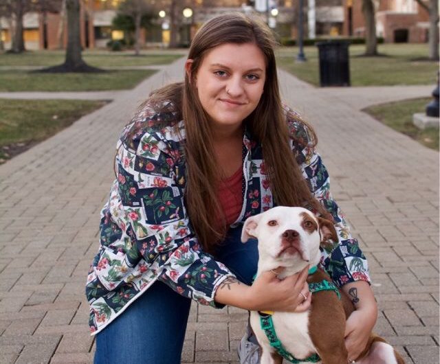 Student shares experience with emotional support animal