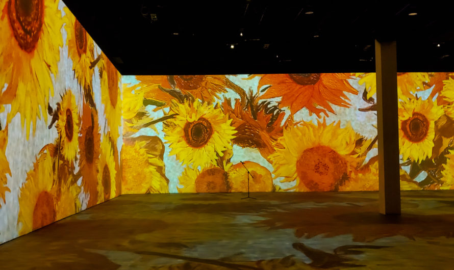 A behind-the-scenes look at the Immersive Van Gogh exhibit