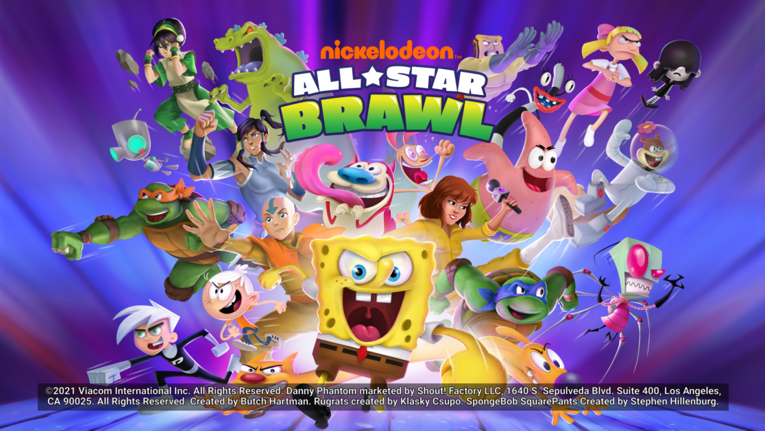 An image is shown of the video game Nickelodeon All-Star Brawl.