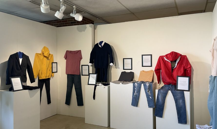 Schumacher displays ‘What Were You Wearing?’ exhibit for second year
