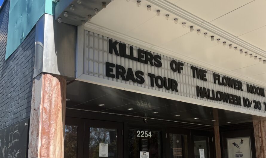 Now showing at the Drexel Theater: The Eras Tour