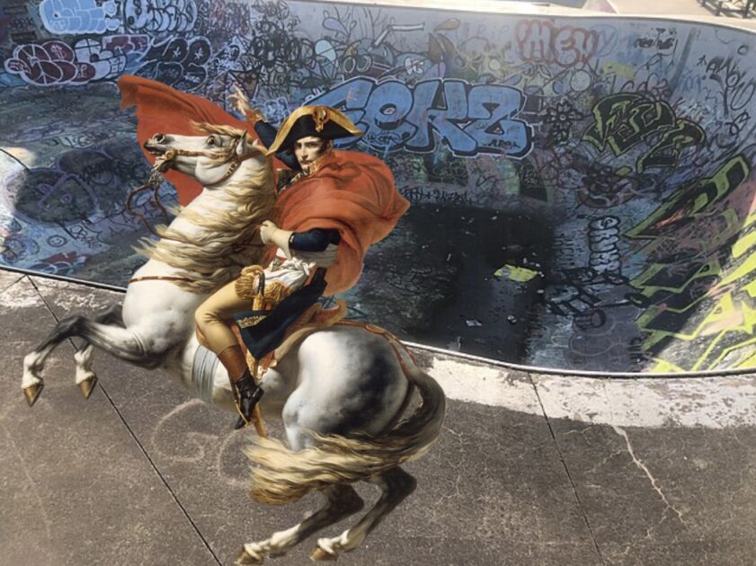 Skateboarding and breakdancing where Robespierre was beheaded the 2024