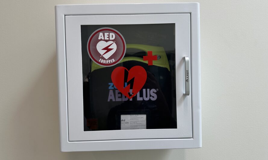 AED machinery on campus receives an upgrade