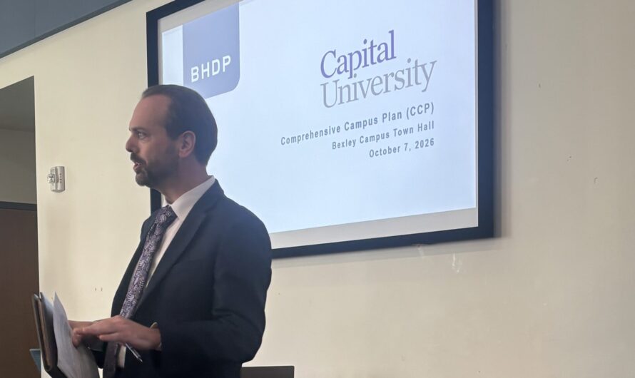 Architecture firm presents future campus plans to students and faculty