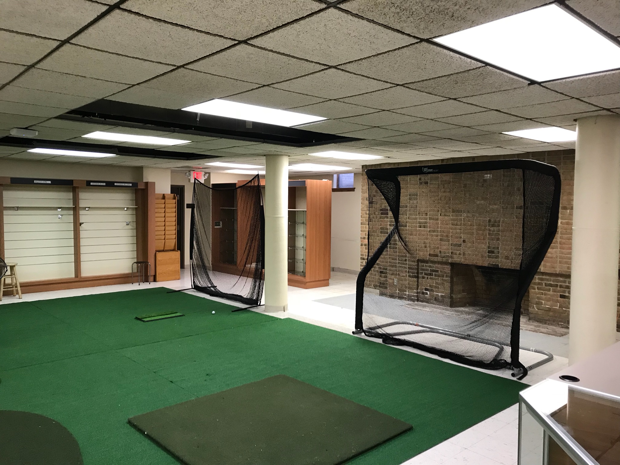 Crusader golf introduces new indoor practice area